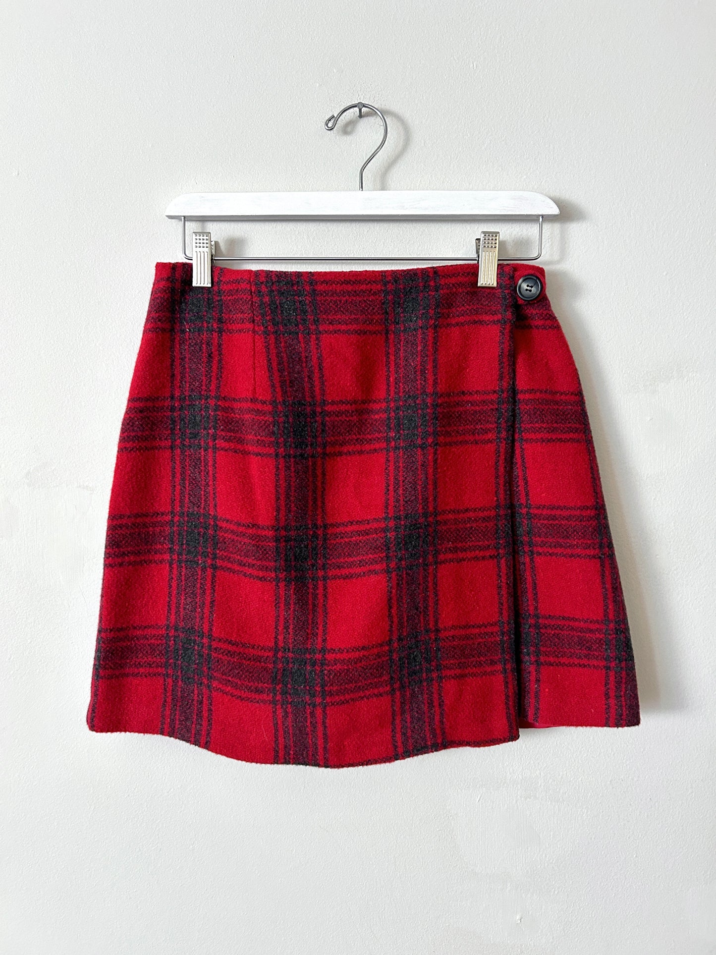 Vintage New York & Co. Plaid Mini Skirt - 4