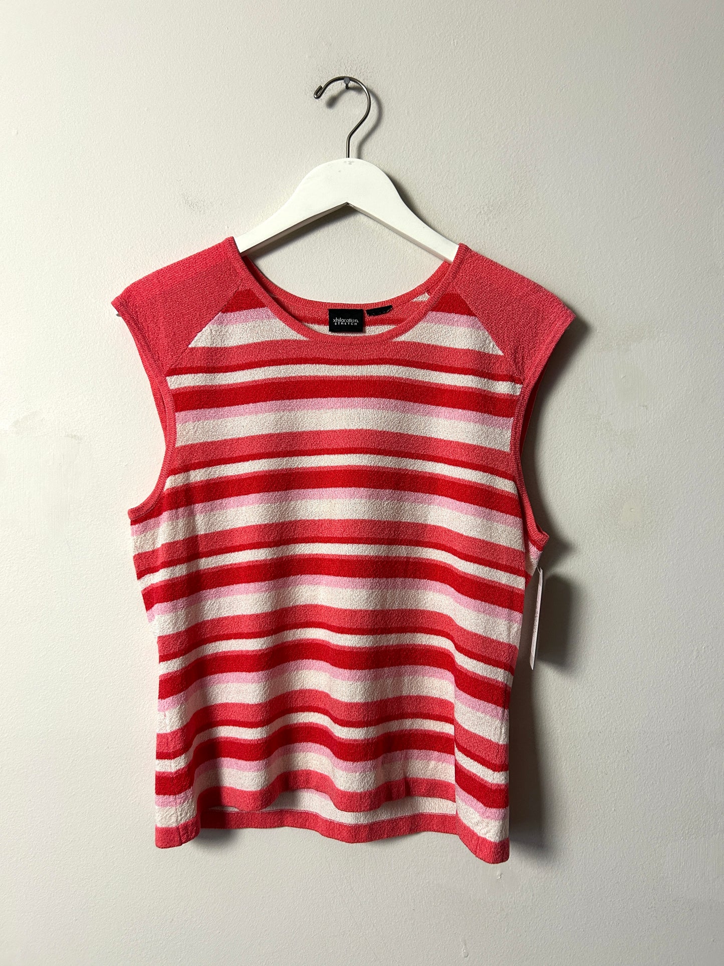 Vintage Terrycloth Striped Top - M