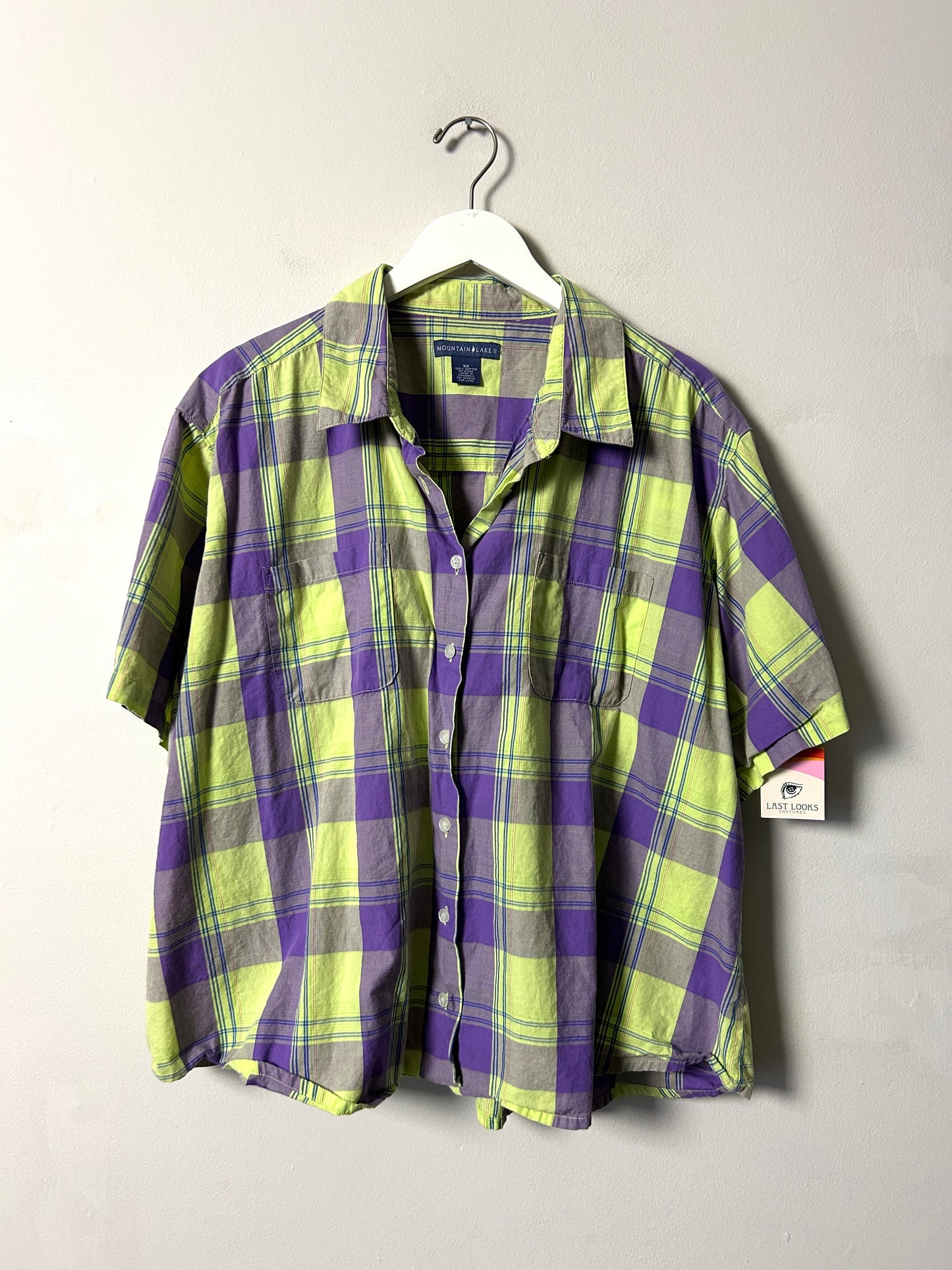 Mountain Lake II SSBF Plaid Shirt