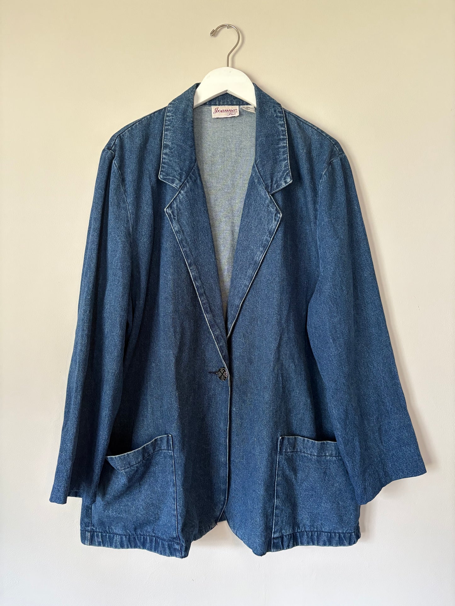 Vintage Joanna Plus Denim Blazer - 18W