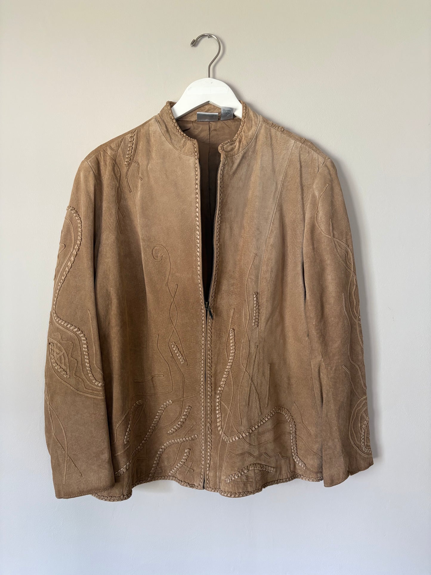 Vintage Chico's Brown Suede Jacket - 2