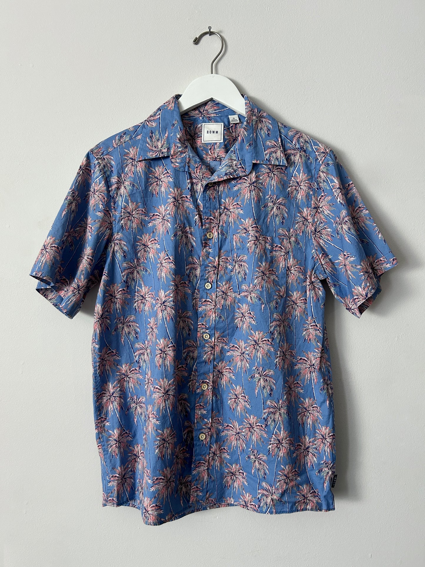 ROWM Palm Print Button Up - Small