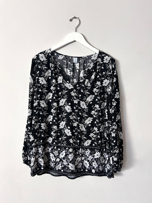 Old Navy Floral Top - M