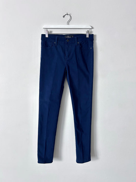 Lucky Brand Brushed Cotton Navy Pants - 6