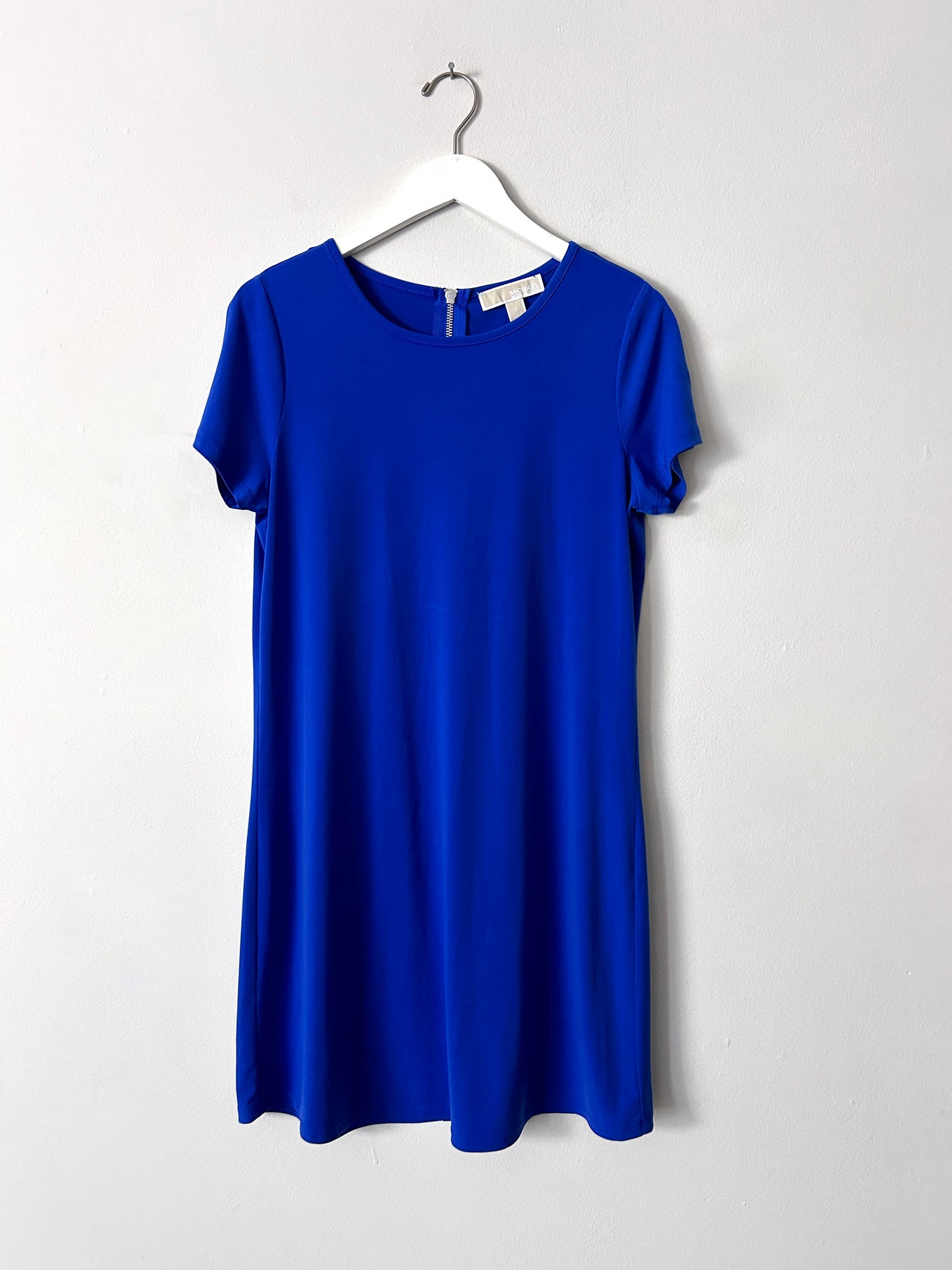 Michael Kors Blue T-Shirt Dress - Small