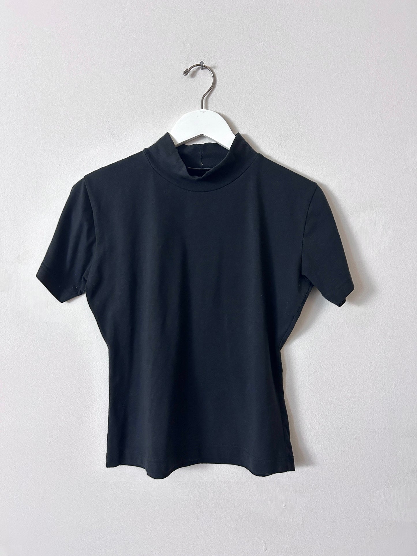 Expressions Black Mock Neck - Medium