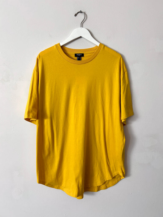 Forever 21 Yellow Tee - Large