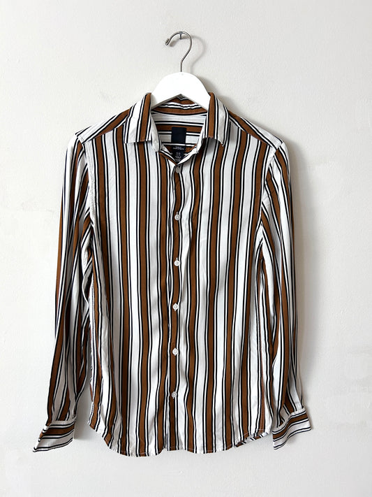 H&M Striped Button Up Shirt - XS