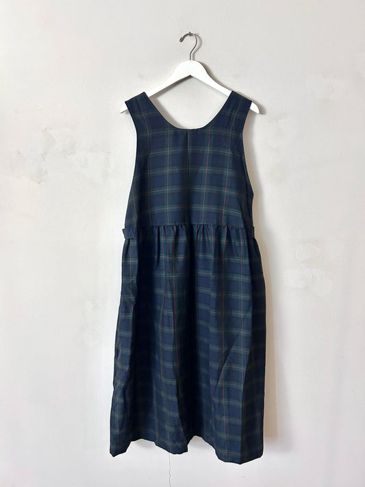 Vintage Take Nine
Plaid Maternity 
Midi Dress - L