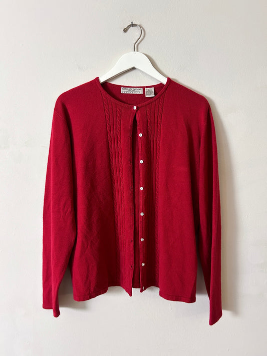 Vintage Carolyn Taylor Cardigan - L