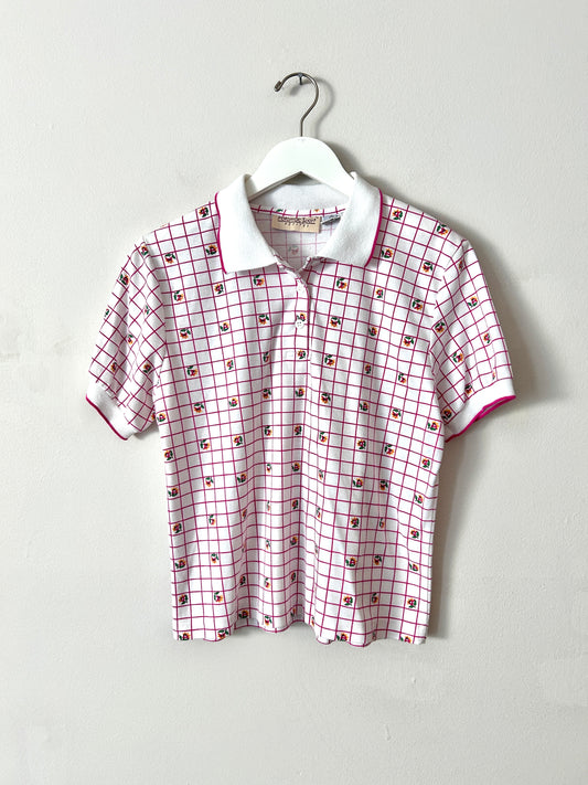 Potomac Sport Floral Polo - Small