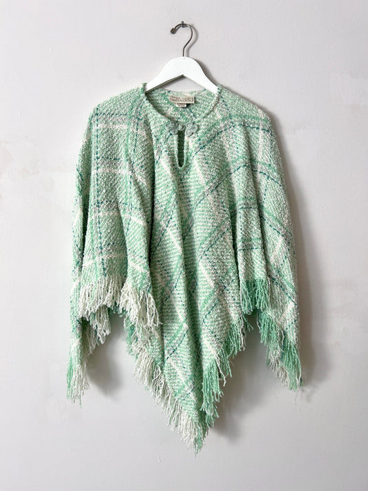 Vintage 
Boyne Valley Weavers Poncho - OS