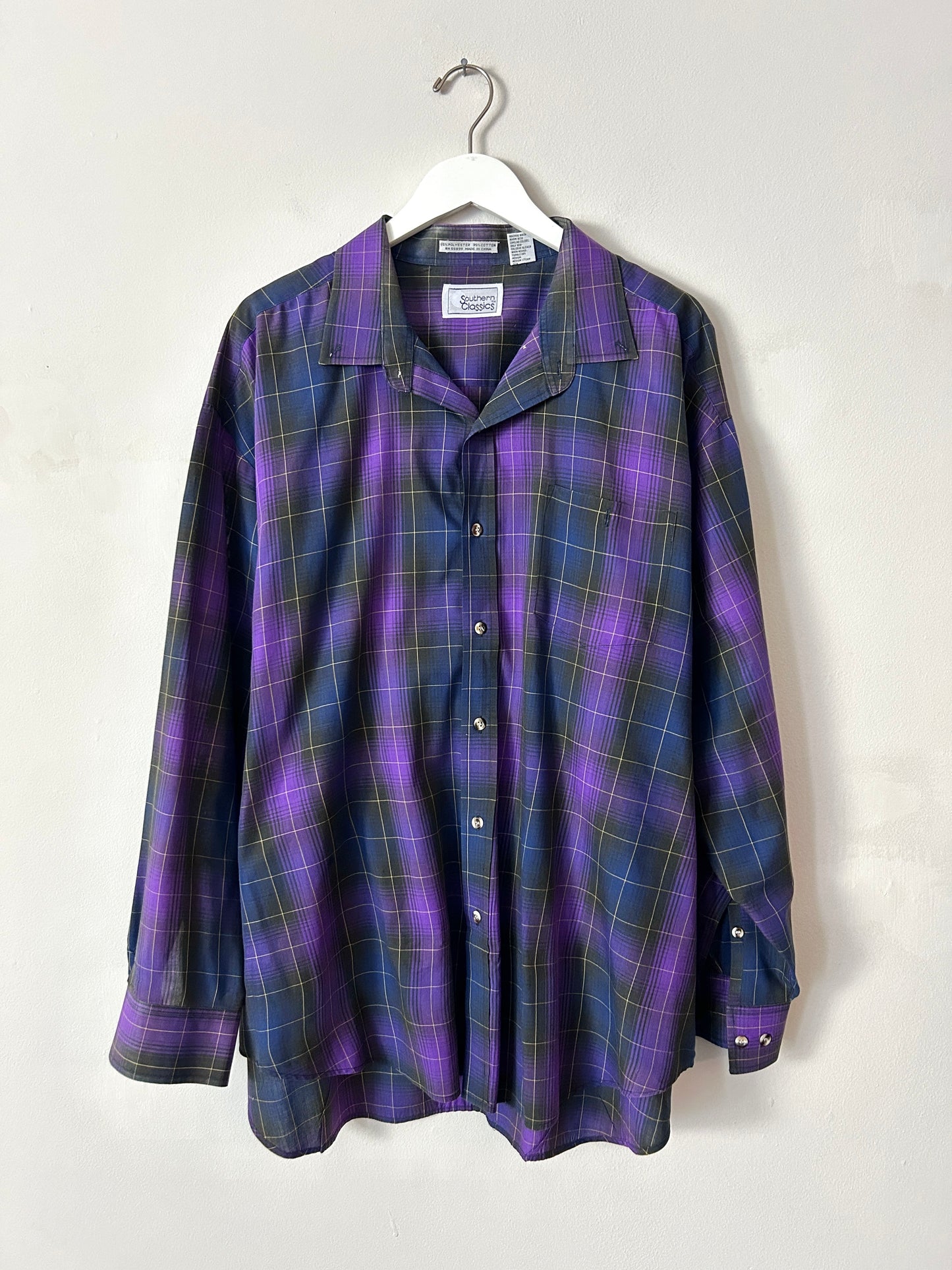 Southern Classics Purple Button Down - XXL