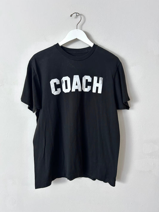 Ann Arbor Black "Coach" Tee - Large