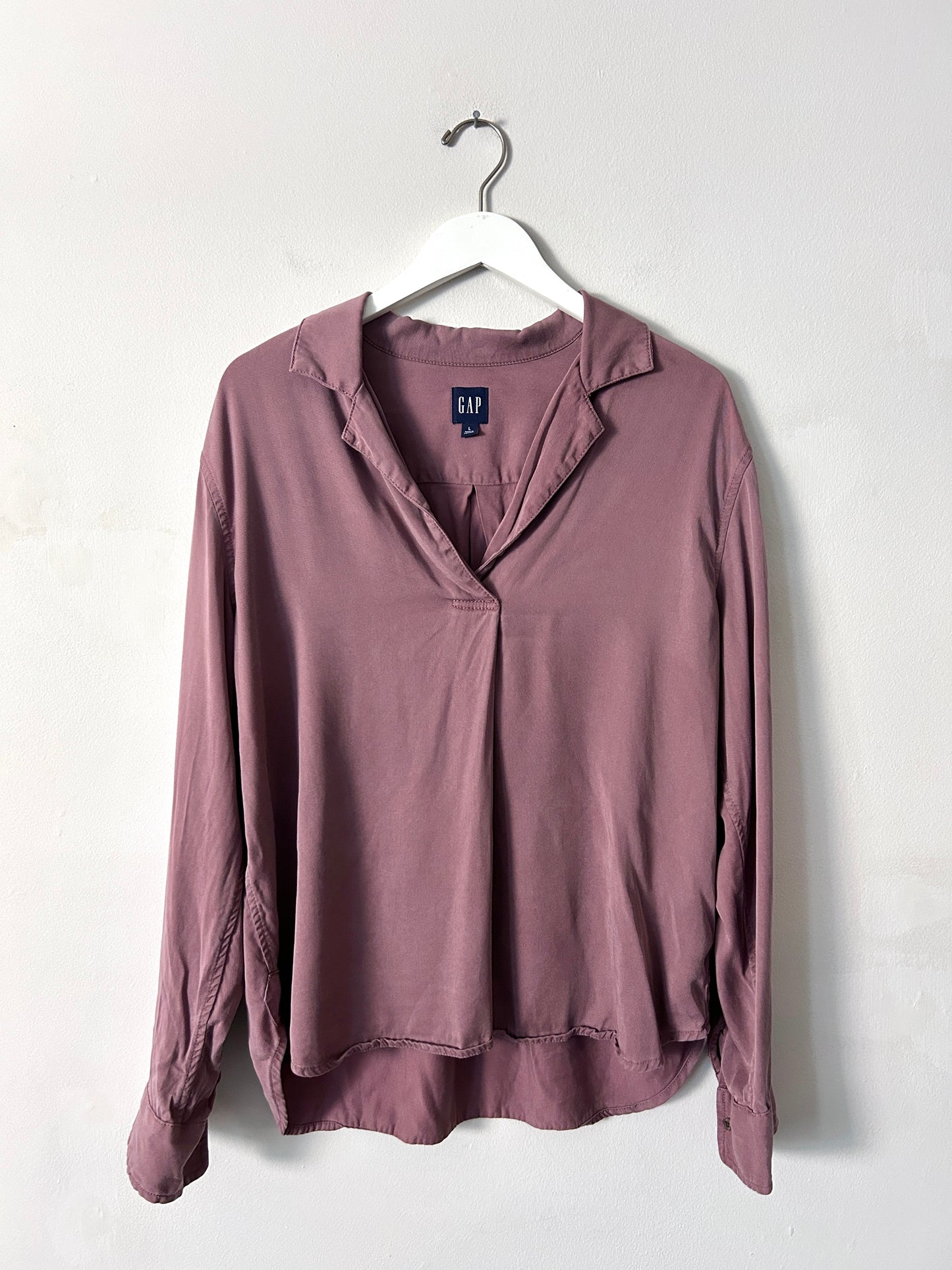 Gap Pink Collared Shirt - Large