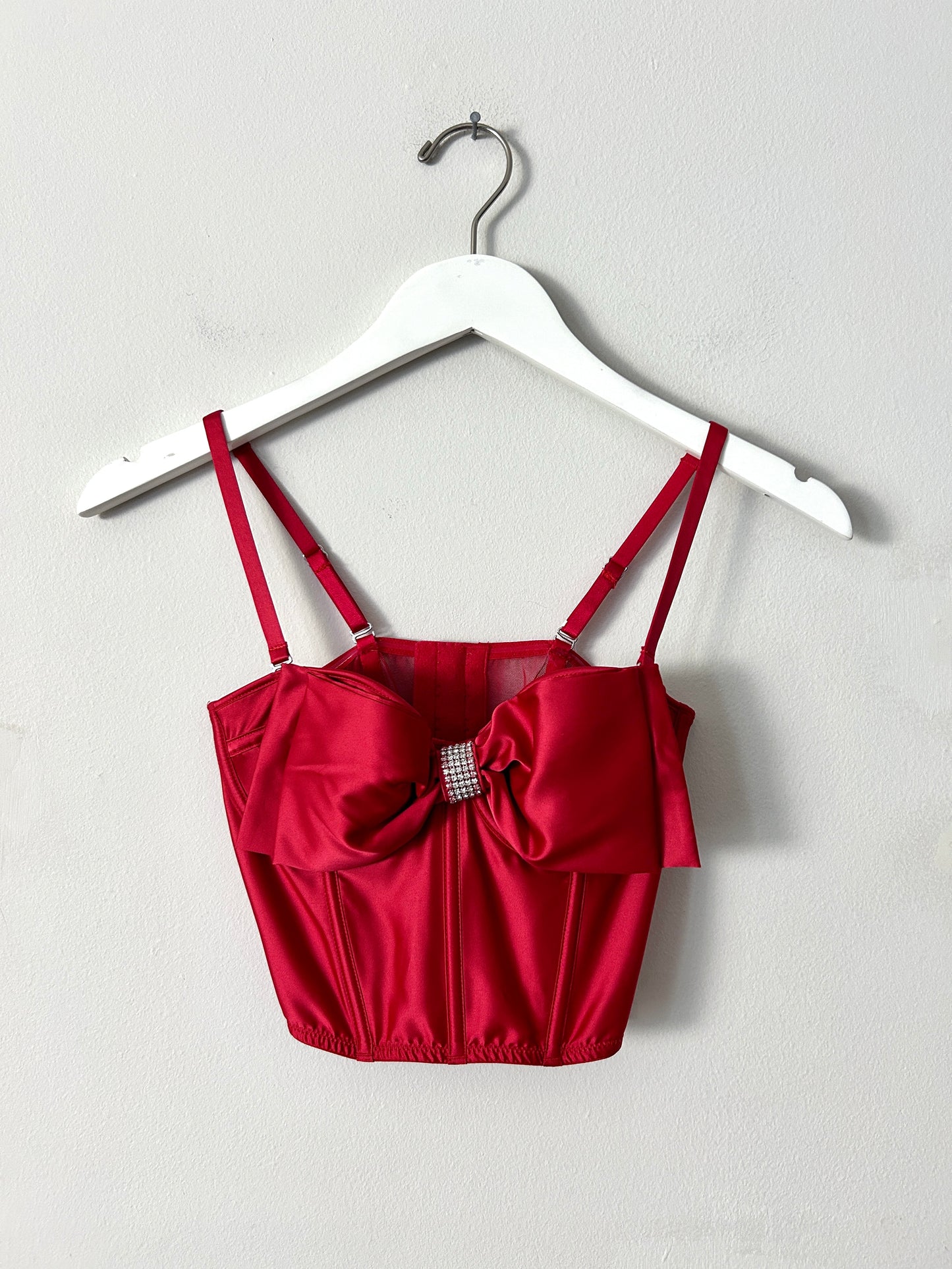 Victoria's Secret Red Lingerie Top - XS