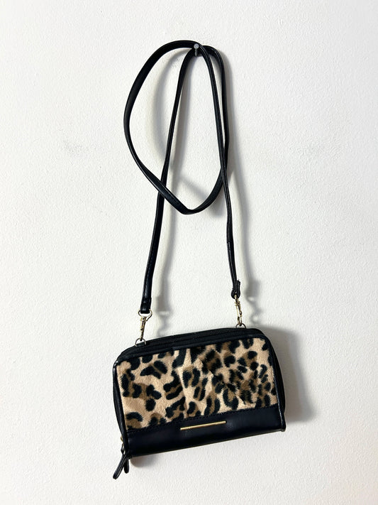 Cheetah Print/Black Purse - Small