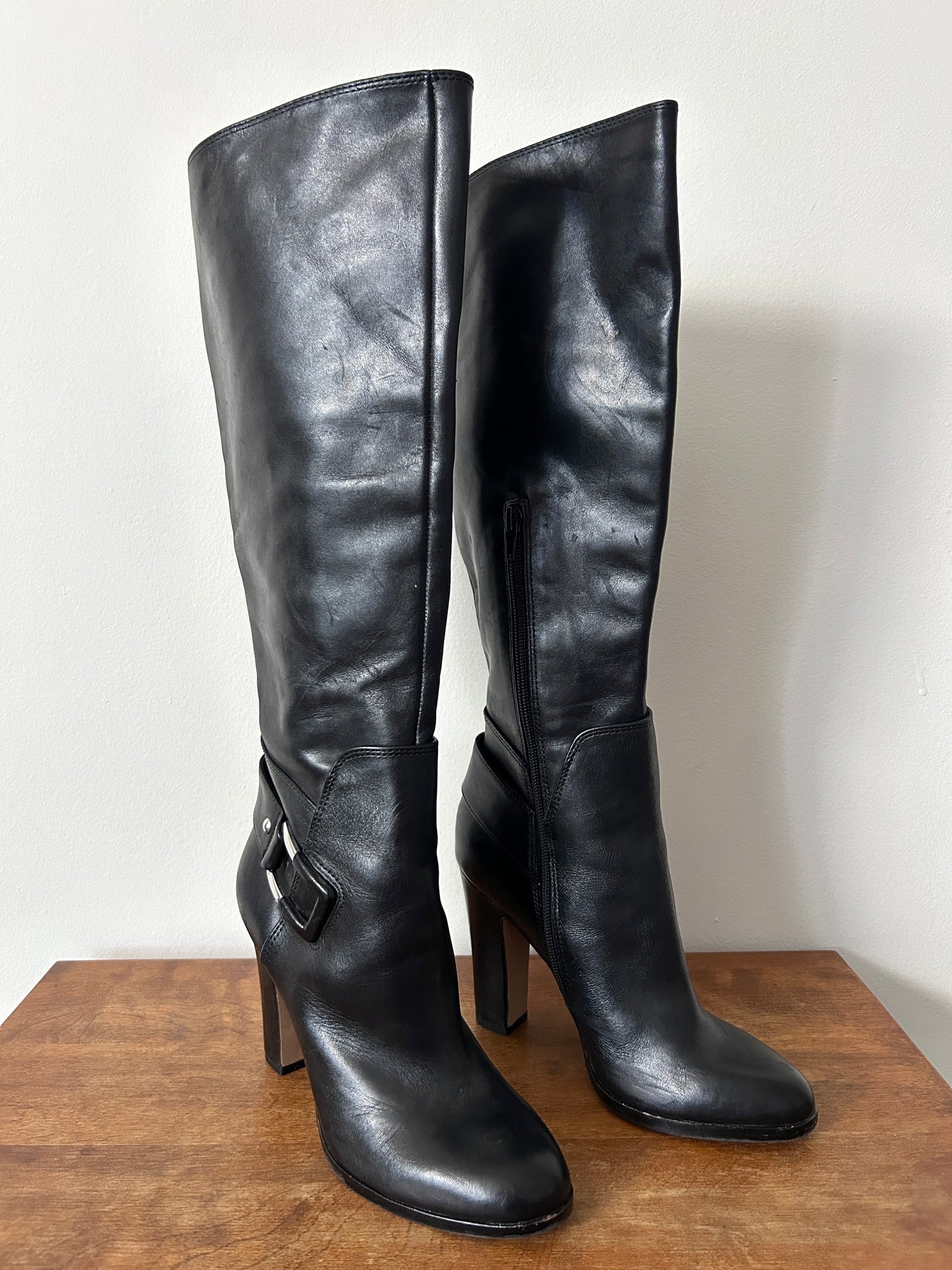 Vince Camuto Black Knee High Boots - 6.5