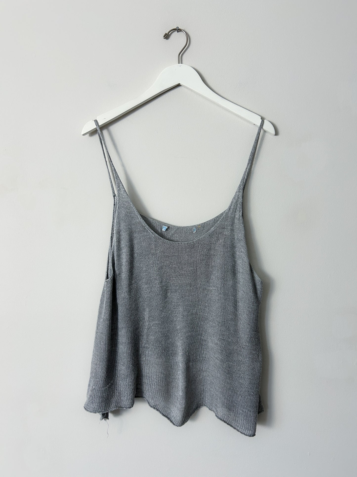 Grey Knit Tank - XL