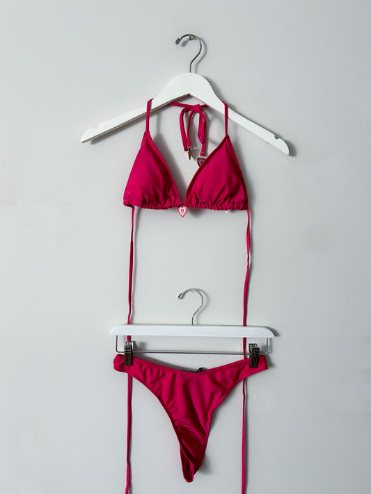 Nasty Gal Pink Swimsuit Set - 6