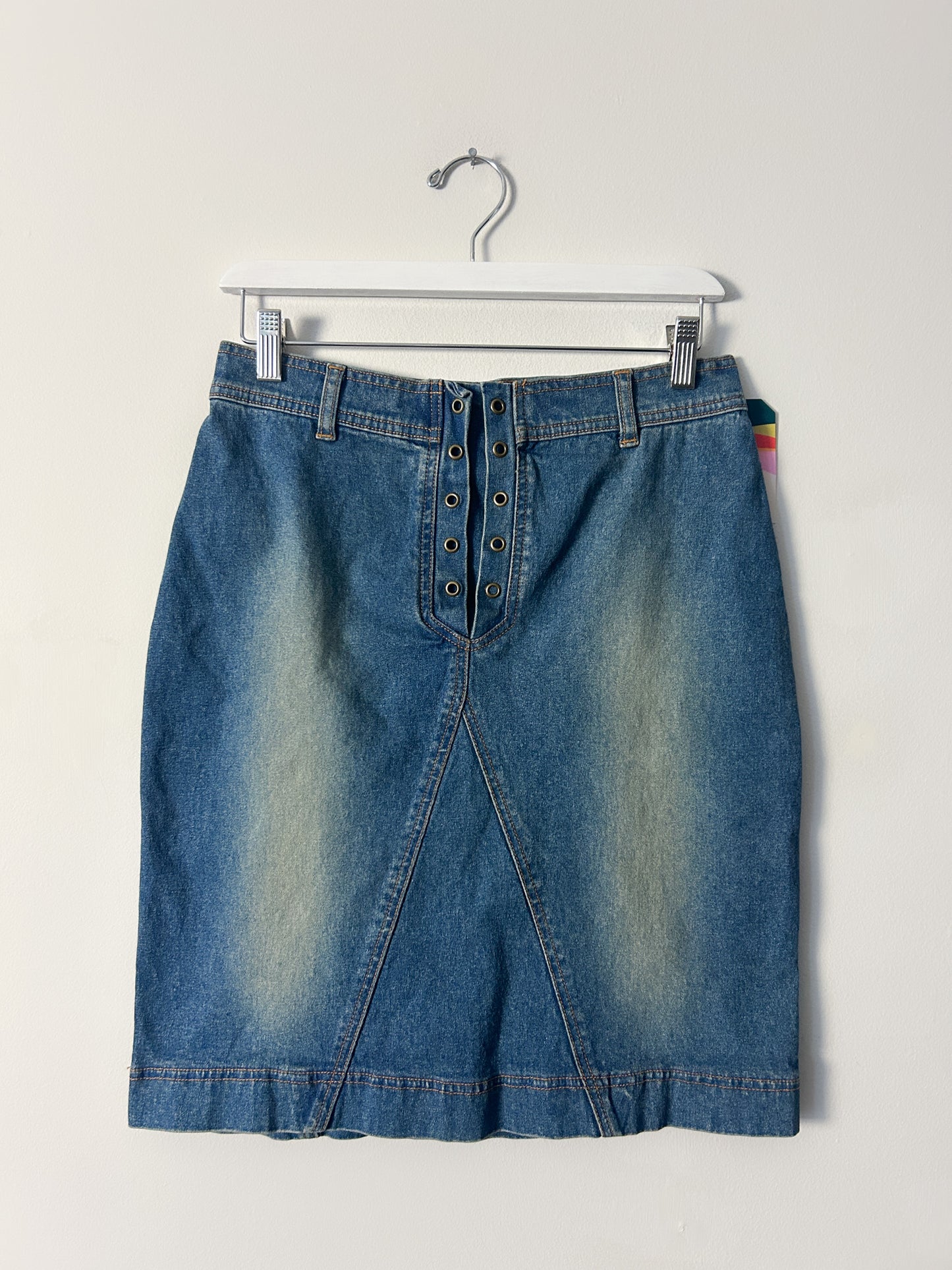 Vintage John Baner Denim Skirt - 10