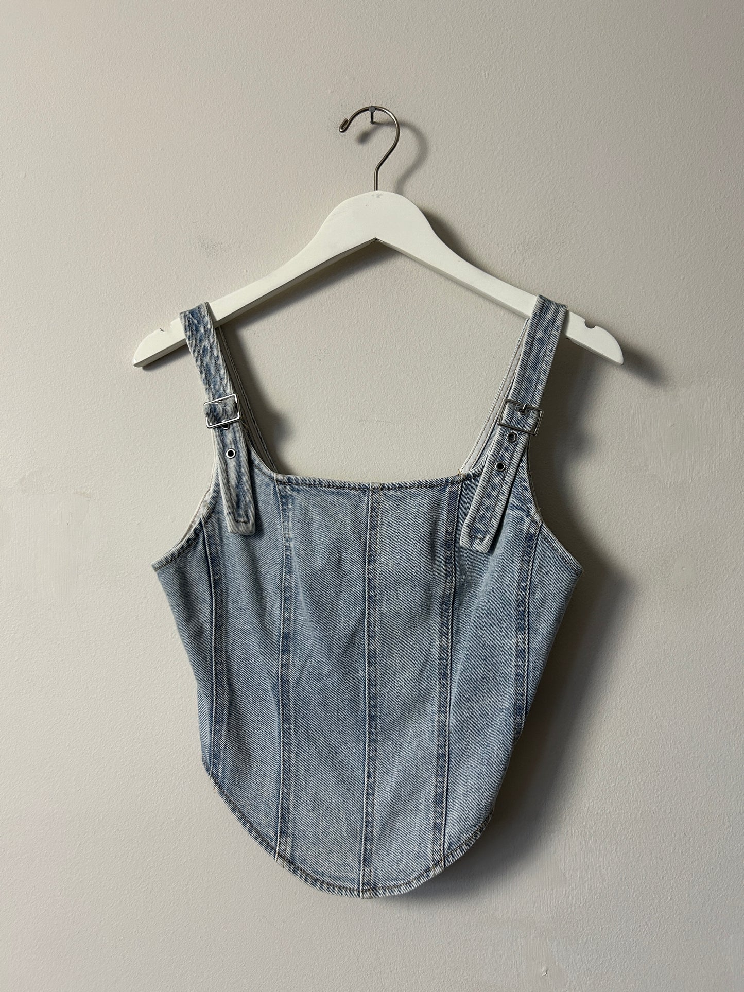 Wild Fable Denim Corset Tank - Small