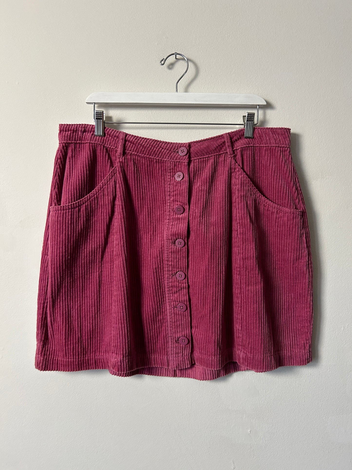 Forever 21 - Pink Corduroy Mini Skirt - 1X