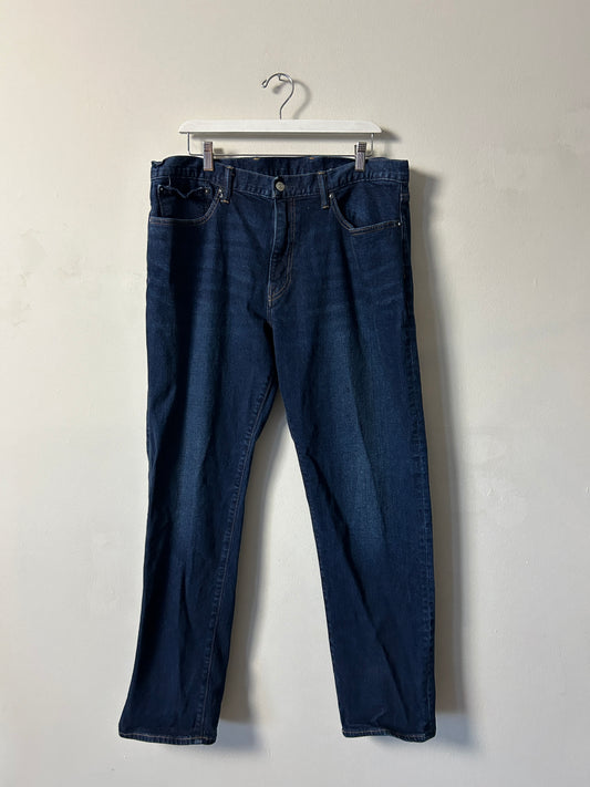 GAP Dark Wash Straight Cut Jeans - 36x32